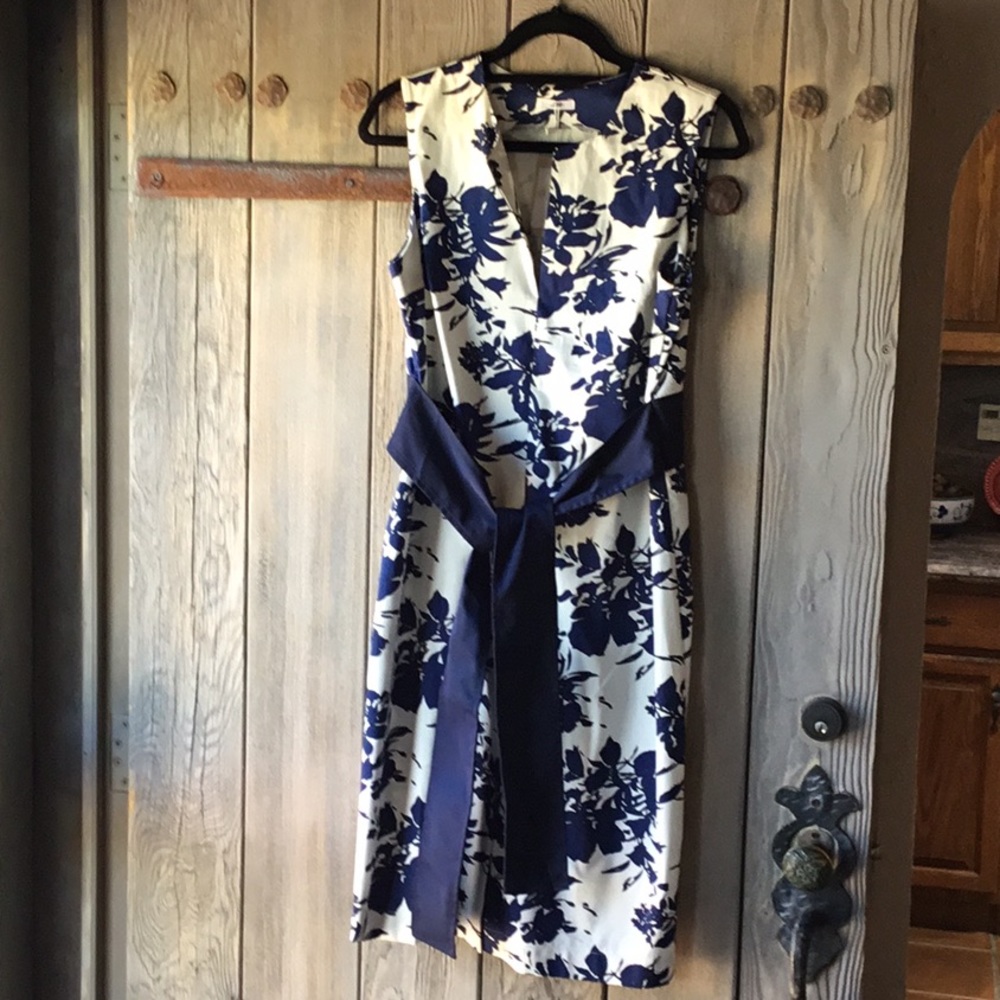 NWT Jet Navy/Ivory Sundress - Picture 3 of 5